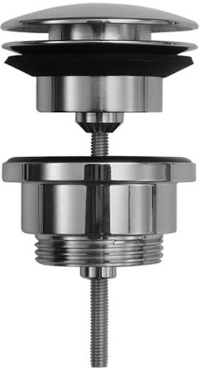 Duravit push-open ventil, chrom 0050521000