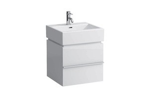 Koupelnová skříňka pod umyvadlo Laufen Case 49x45,5x45,5 cm bílá lesk H4011320754751