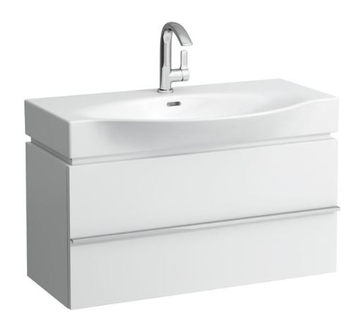 Koupelnová skříňka pod umyvadlo Laufen Case 89,3x37,5x46,2 cm bílá H4012520754631