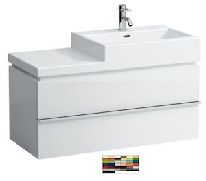 Koupelnová skříňka pod umyvadlo Laufen Case 99x45,5x45,5 cm multicolor H4012820759991