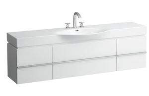 Koupelnová skříňka pod umyvadlo Laufen Case 179x37,5x46,2 cm bílá H4014010754631
