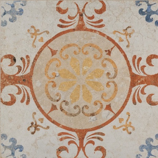 Dlažba Cir Cotto del Campiano terre emiliane mix dekor 20x20 cm mat 1081641