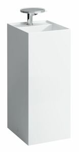 Volně stojící umyvadlo Laufen Kartell By Laufen 37,5x43,5 cm otvor pro baterii H8113310001111