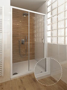 Sprchové dveře 95 cm Roth Project 215-9500000-04-11