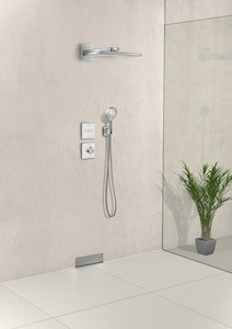 Hlavová sprcha Hansgrohe Rainmaker Select bez podomítkového tělesa bílá/chrom 24005400