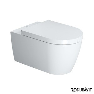 Závěsné WC Duravit Rimless, hluboké splachování, 4,5l, s glazurou HygieneGlaze.