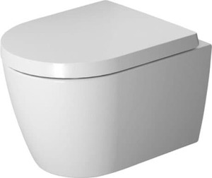 Závěsné WC Duravit Me By Starck Compact, Rimless, s HygieneGlaze, alpská bílá 2530092000