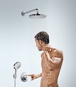 Hlavová sprcha Hansgrohe Raindance Select S včetně sprchového ramena chrom 26470000