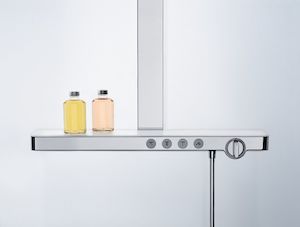 Sprchový systém Hansgrohe Rainmaker Select na stěnu s termostatickou baterií bílá/chrom 27109400