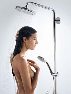 Sprchový systém Hansgrohe Raindance S na stěnu s termostatickou baterií chrom 27117000