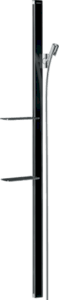 Sprchová tyč Hansgrohe Unica se sprchovou hadicí černá/chrom 27645600