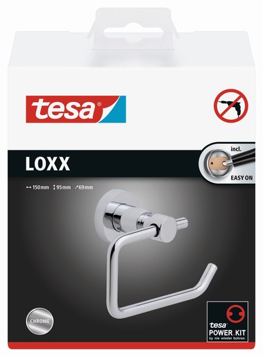 Držák toaletního papíru Tesa Loxx chrom 40272-00000-00
