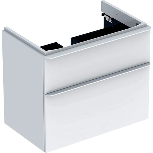 Koupelnová skříňka pod umyvadlo Geberit Smyle Square 73,4x62x47 cm bílá 500.353.00.1