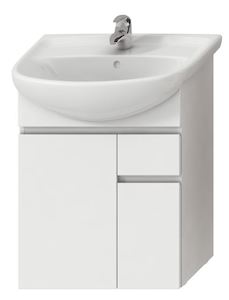 Koupelnová skříňka pod umyvadlo Jika Lyra Plus 55x31,5x70 cm bílá H4531220383001
