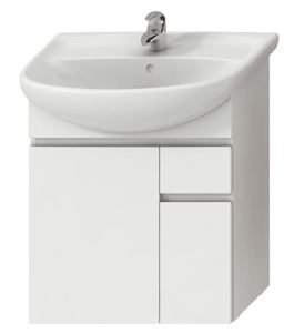 Koupelnová skříňka pod umyvadlo Jika Lyra Plus 60x31,5x70 cm bílá H4531320383001