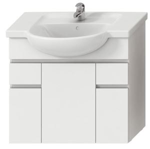 Koupelnová skříňka pod umyvadlo Jika Lyra Plus 77x31,5x70 cm bílá H4531520383001