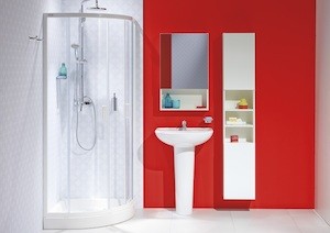 Koupelnová skříňka vysoká Jika Lyra Plus 32x25,1x170 cm bílá H4531610383001