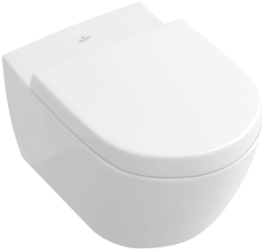 Závěsné WC série Subway 2.0 včetně DirectFlush v barvě bílá Alpin.Sedátko není součástí výrobku.
