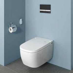 Nové inteligentní WC vnáší zcela jiné rozměry do Vaší osobní hygieny. WC s bidetem designově přizpůsobené moderním interiérům, vybavené mnoha funkcemi .