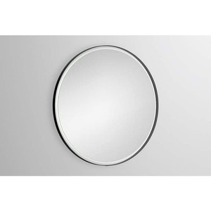 Zrcadlo s LED osvětlením Alape 100x100 cm ZI, černá matná 6746001899