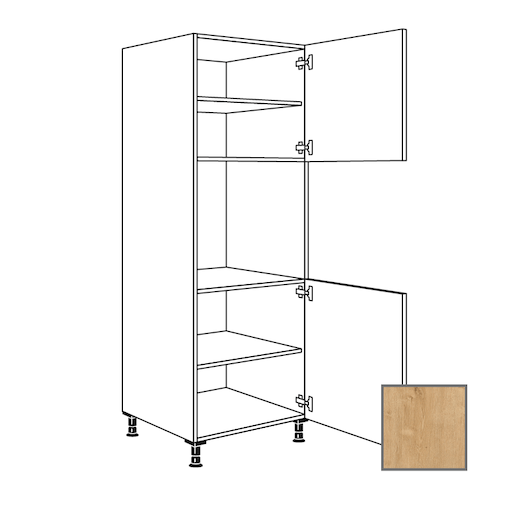 LUSI24 Kuchyňská skříňka 60 cm pro troubu, pravá, dub, MIC590 698.GO01.R
