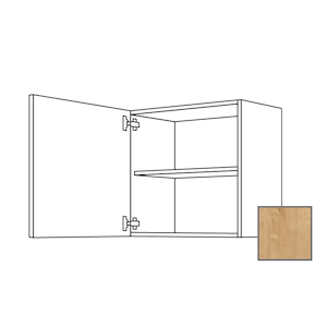 LUSI24 Kuchyňská skříňka horní 30 cm 1D plná, dub, levá 698.W3001.L