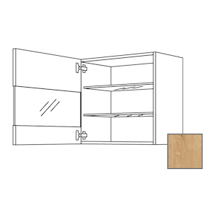 Kuchyňská skříňka s dvířky horní Naturel Lusi24 45x65x32 cm dub 698.WGLS4501L