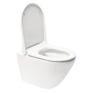 WC závěsné VitrA Integra Rim-Ex včetně sedátka se soft close, zadní odpad 7041-003-6285