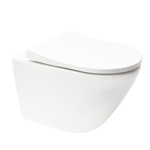 WC závěsné Vitra Integra Rim-Ex včetně sedátka se soft close, zadní odpad 7041-003-6285