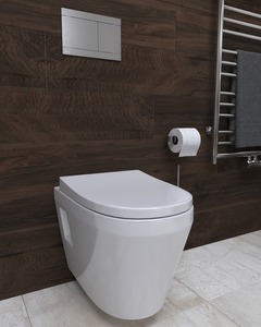WC závěsné VitrA Integra Rim-Ex včetně sedátka, zadní odpad 7062-003-6288