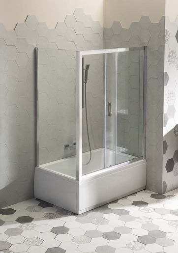 Polysan DEEP hluboká sprchová vanička, obdélník 130x75 cm, bílá,72942