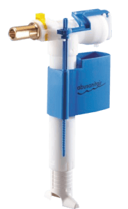Univerzální napouštěcí ventil Nicoll MULTIFLOW pro wc nádrž s přípojením vody z boku a připojovací roztečí 3/8".