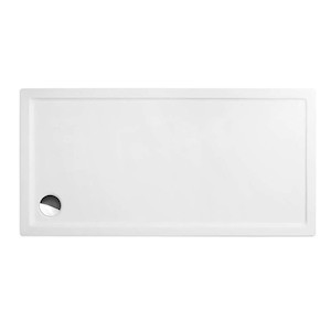 Sprchová vanička z akrylátu v bílé barvě o rozměru 160x75x6 cm. Balení bez sifonu a nožiček.