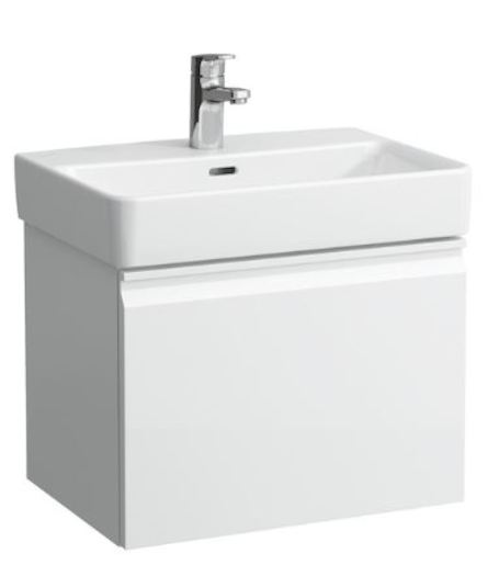 Koupelnová skříňka pod umyvadlo Laufen Pro 52x37x39 cm bílá lesk H4830210954751