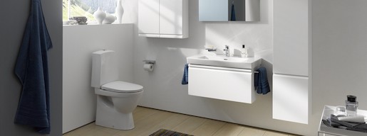 Koupelnová skříňka pod umyvadlo Laufen Pro Nordic 55x37x39 cm bílá 8303.7.095.463.1