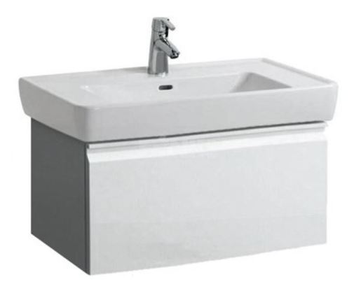 Koupelnová skříňka pod umyvadlo Laufen Pro 77x45x39 cm bílá H4830620954631