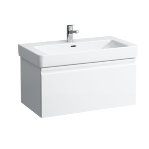 Elegantní bílá skříňka pod umyvadlo LAUFEN, o velikosti 39x52x45 cm, je díky svému modernímu designu vhodnou volbou do každé koupelny.