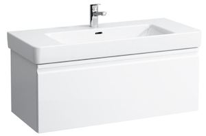 Koupelnová skříňka pod umyvadlo Laufen Pro S 101x45x39 cm bílá lesk H4835510964751