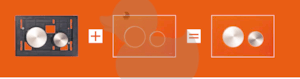 Kryt ovládacího tlačítka Tece Loop sklo oranžová 9240673