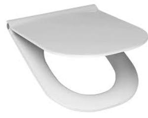WC prkénko z duroplastu se softclose (pomalé sklápění) v bílé barvě a délkou sedátka 43 cm. Panty z nerezu. Rozteč upevnění 15,5 cm.