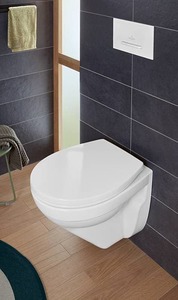 Villeroy & Boch ViConnect toaletní ovládací tlačítko, Dual flush, Bílá; 92218068