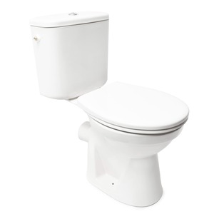 Kompletní WC kombi od výrobce VitrA se splachovacím okruhem a bočním napouštěním. Sedátko i nádržka jsou součástí balení.
