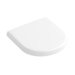 WC prkénko z duroplastu se softclose (pomalé sklápění) v bílé barvě. Panty z oceli.