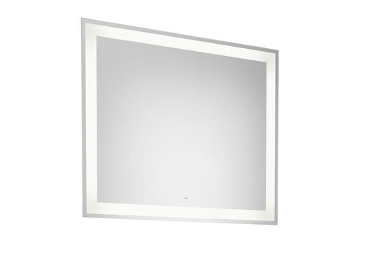 Zrcadlo s LED osvětlením Roca IRIDIA 80x70 cm chrom A812341000