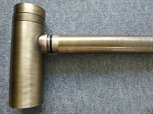 Silfra umyvadlový sifon bronz AC393BR