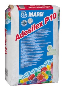 Lepidlo Mapei Adesilex P10 bílá 25 kg C2TE ADESILEXP10