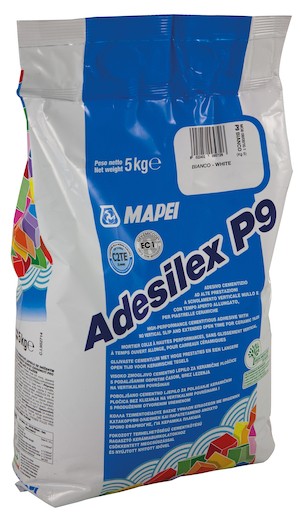 Lepidlo Mapei Adesilex P9 bílá 5 kg C2TE ADESILEXP95B