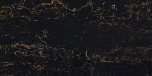 Dlažba Graniti Fiandre Marble Lab Nero Portoro 30x60 cm leštěná AL201X836