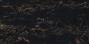 Dlažba Graniti Fiandre Marble Lab Nero Portoro 60x120 cm leštěná AL201X864