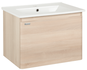 Koupelnová skříňka s umyvadlem Naturel Ancona 60x46 cm akácie ANCONA60DV
